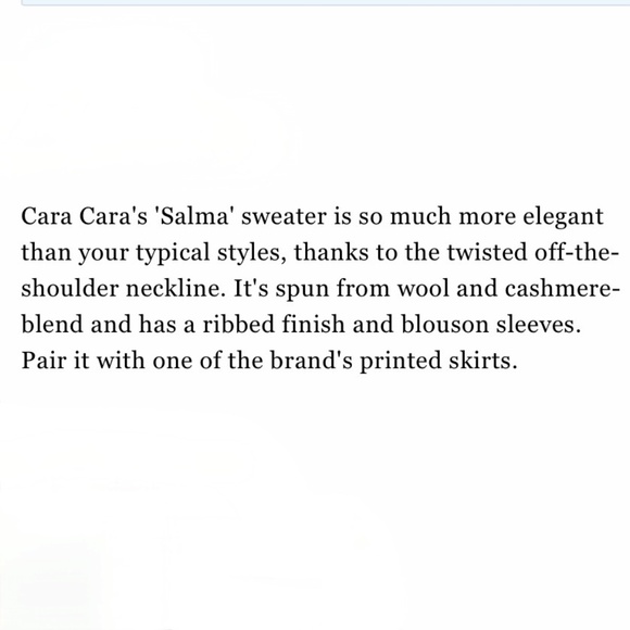 Cara Cara Salma Off-the-Shoulder Ribbed Twisted Wool and Cashmere-blend … - Picture 7 of 16